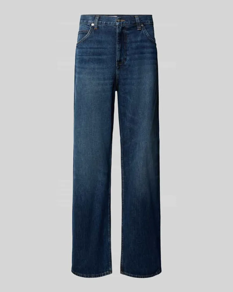 Edwin Jeans Jeans mit Eingrifftaschen Modell 'MATRIX Jeansblau