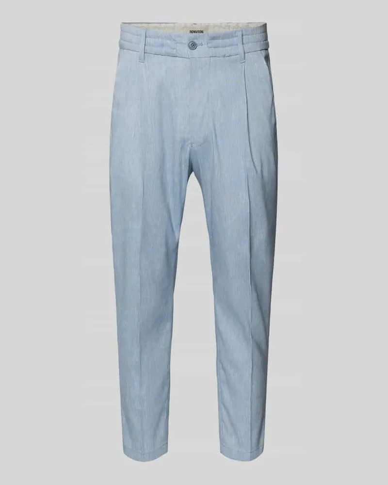 Drykorn Hose mit Bügelfalte und elastischem Bund Modell 'CHASY Hellblau