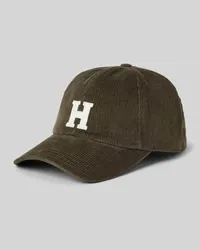 Hartford Basecap mit Logo-Stitching Oliv