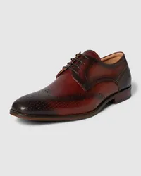 Digel Derby-Schuhe aus Leder Modell 'SELLENG Cognac