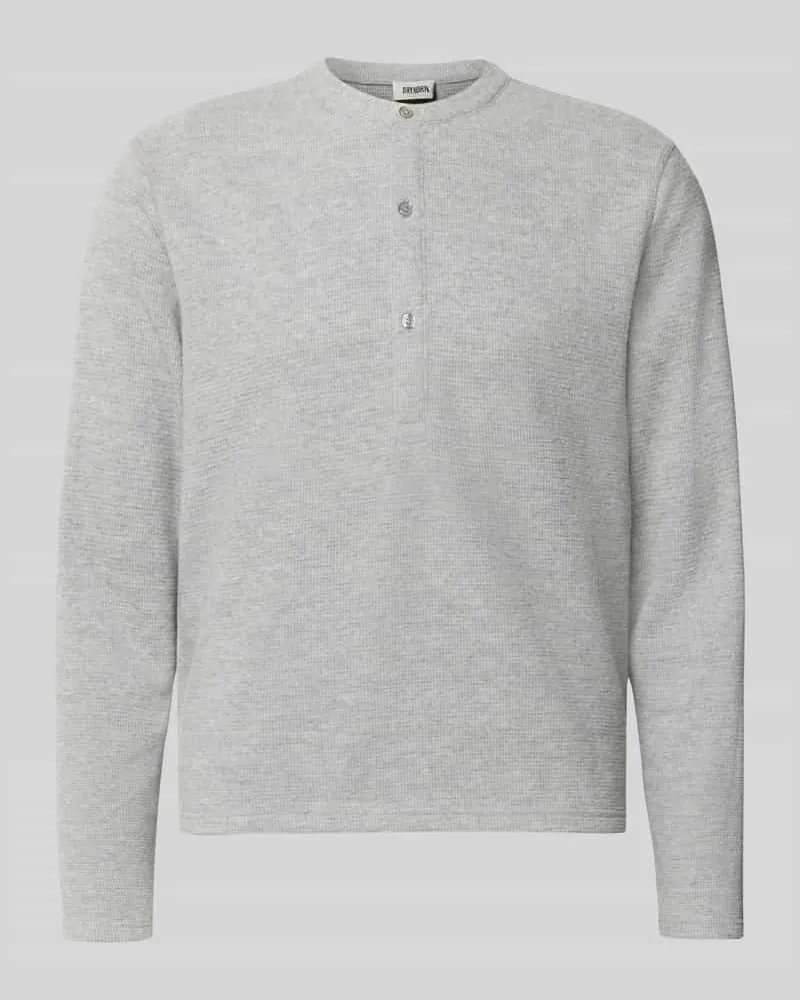 Drykorn Regular Fit Sweatshirt mit Baumwoll-Anteil Modell 'MALIOR Hellgrau