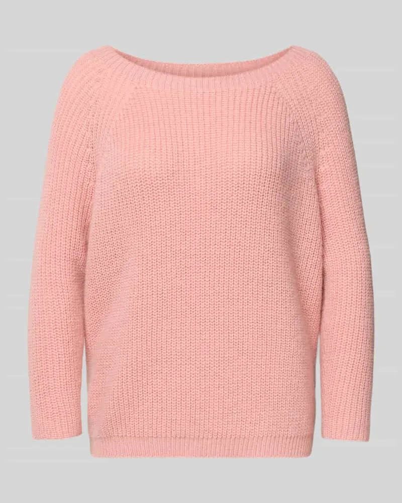 Max Mara Regular Fit Strickpullover mit Woll-Anteil Modell 'XENO Hellrosa