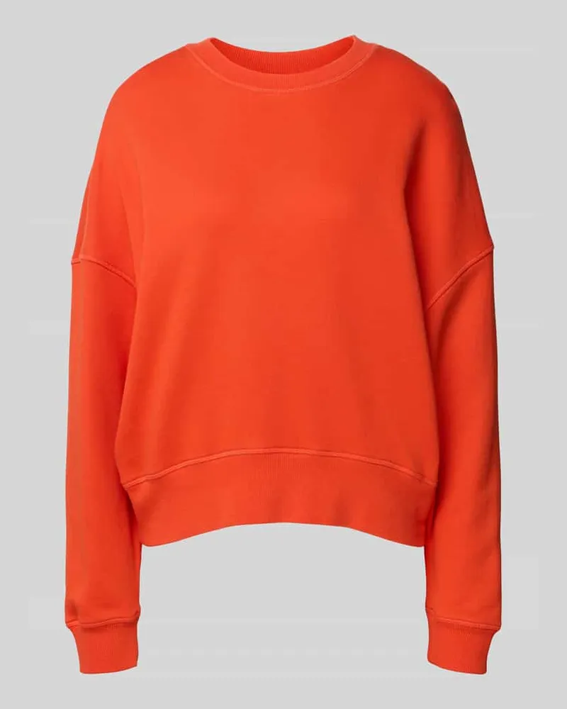 Juvia Sweatshirt mit überschnittenen Ärmeln Rot