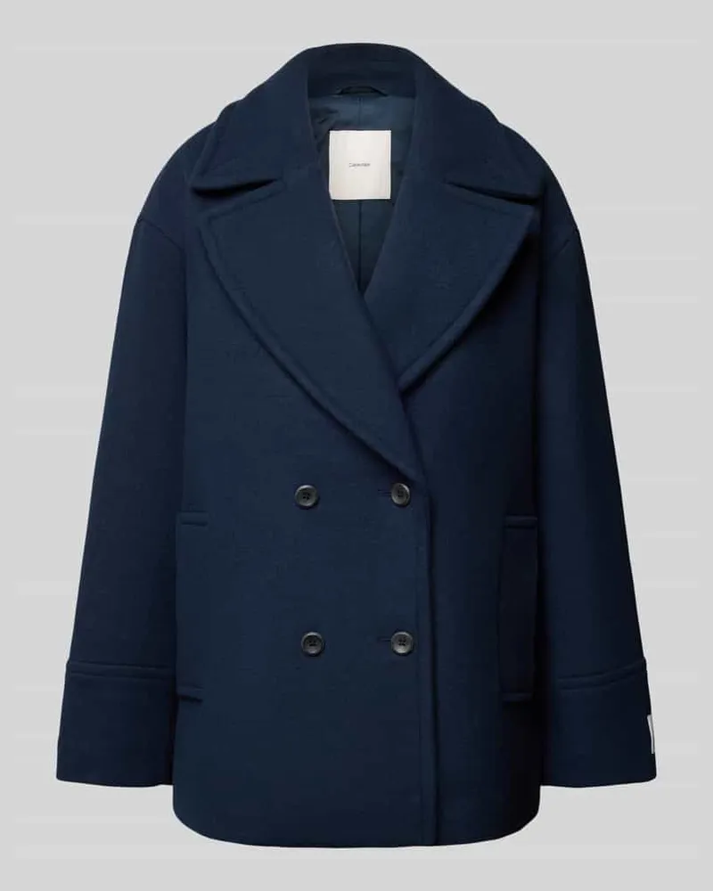 Calvin Klein Jacke mit Reverskragen Marine
