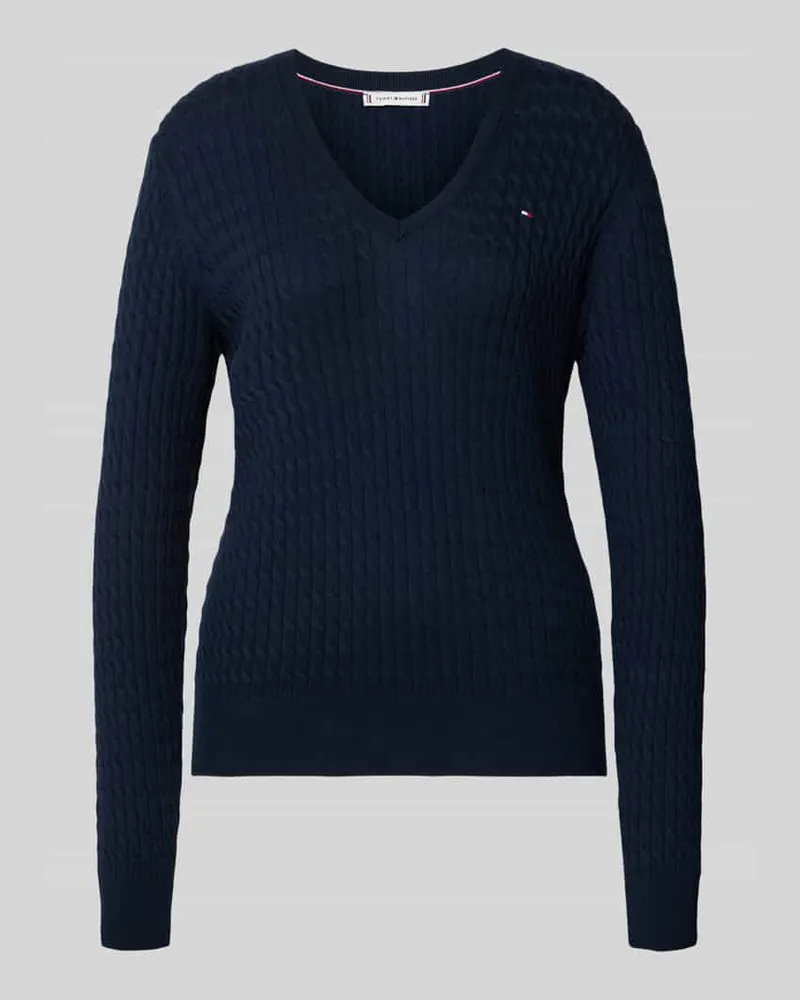 Tommy Hilfiger Slim Fit Hemdbluse aus Baumwoll-Mix Weiss