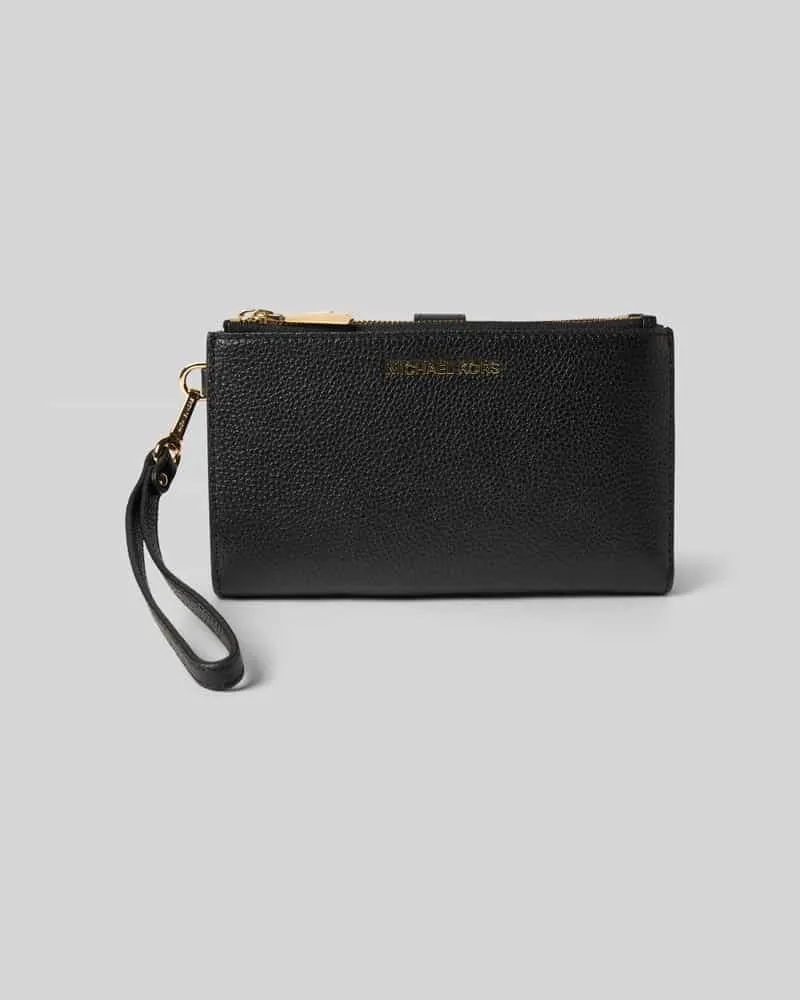 Michael Kors Portemonnaie aus echtem Leder Modell 'Jet Set Black