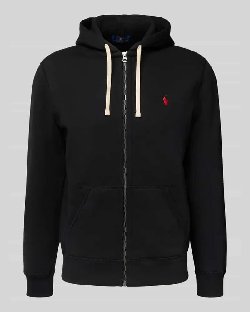 Ralph Lauren Sweatjacke mit Kapuze Black