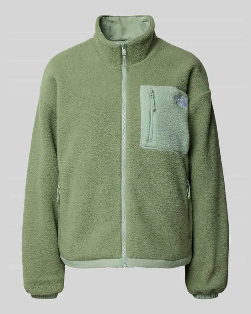 The North Face Jacke mit Reißverschluss Khaki