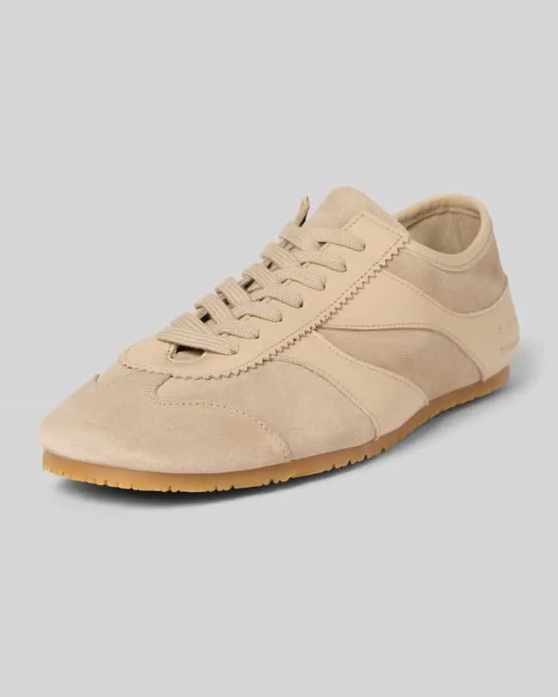 Copenhagen Sneaker aus echtem Leder Sand