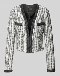 Guess Blazer mit Strukturmuster Modell 'TOSCA Black