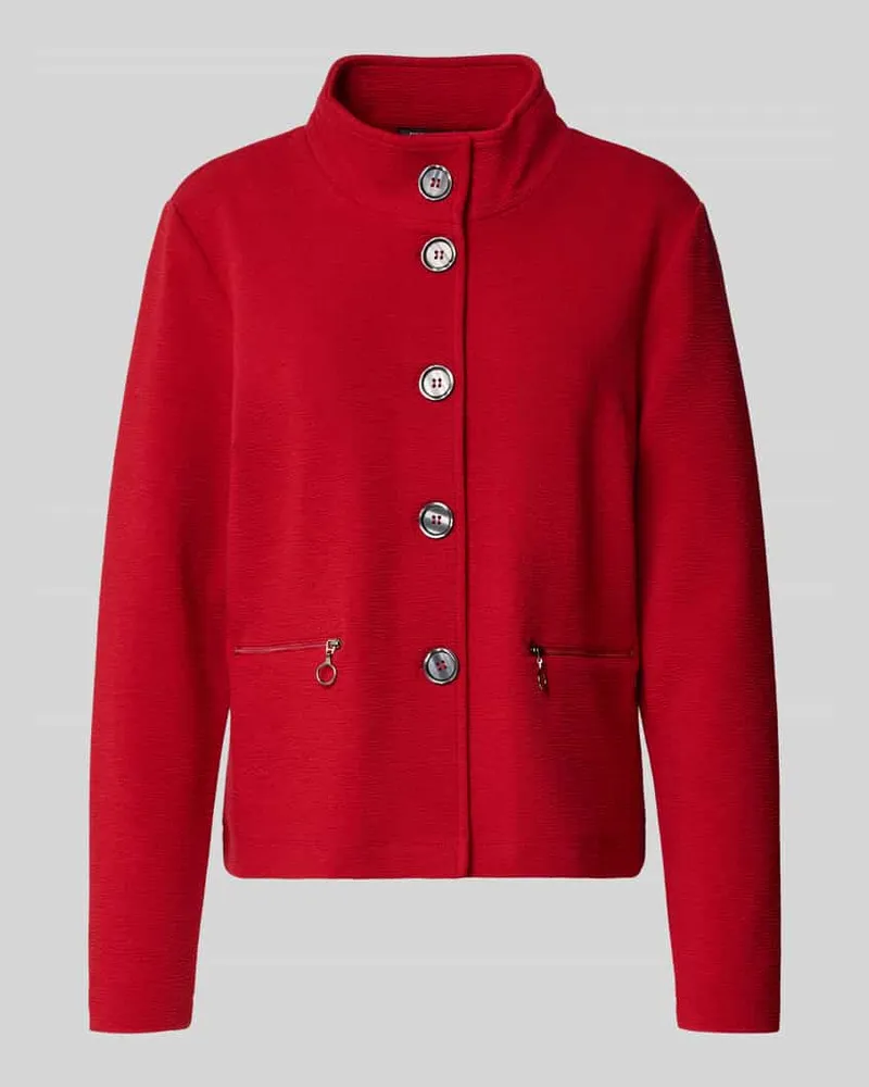 Betty Barclay Blazer mit Stehkragen Rot