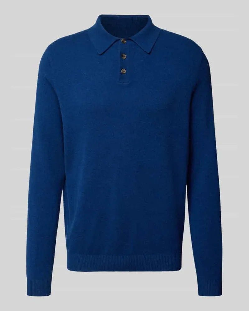 Christian Berg Strickpullover aus reinem Kaschmir Marine