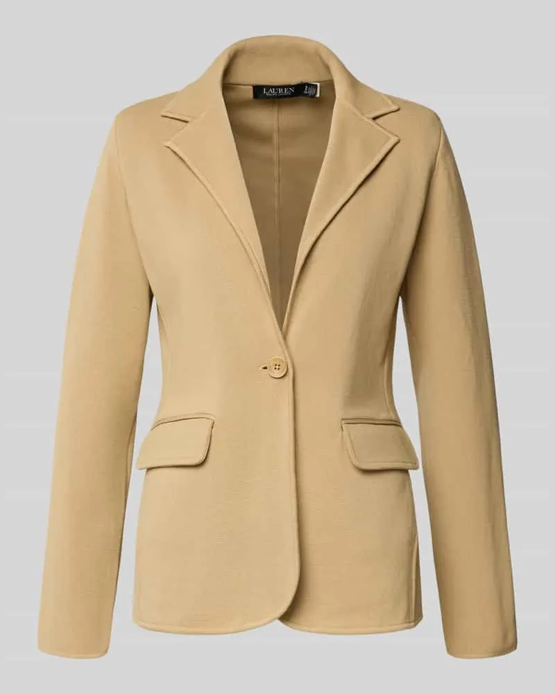 Ralph Lauren Blazer mit Reverskragen Sand