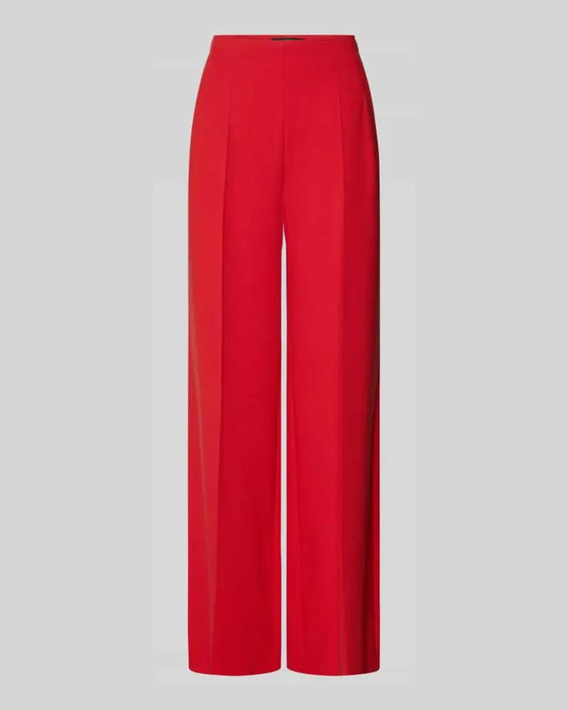 windsor. Stoffhose mit Gesäßtaschen Rot