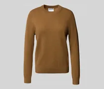 Strickpullover aus Kaschmir mit Rundhalsausschnitt