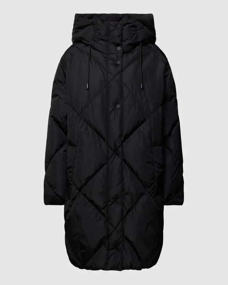Max Mara Daunenmantel mit Eingrifftaschen Modell 'CALERNO Black