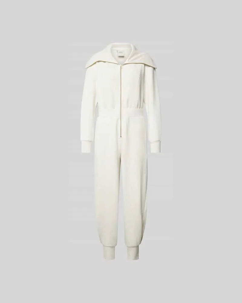 Varley Jumpsuit mit Eingrifftaschen Ecru
