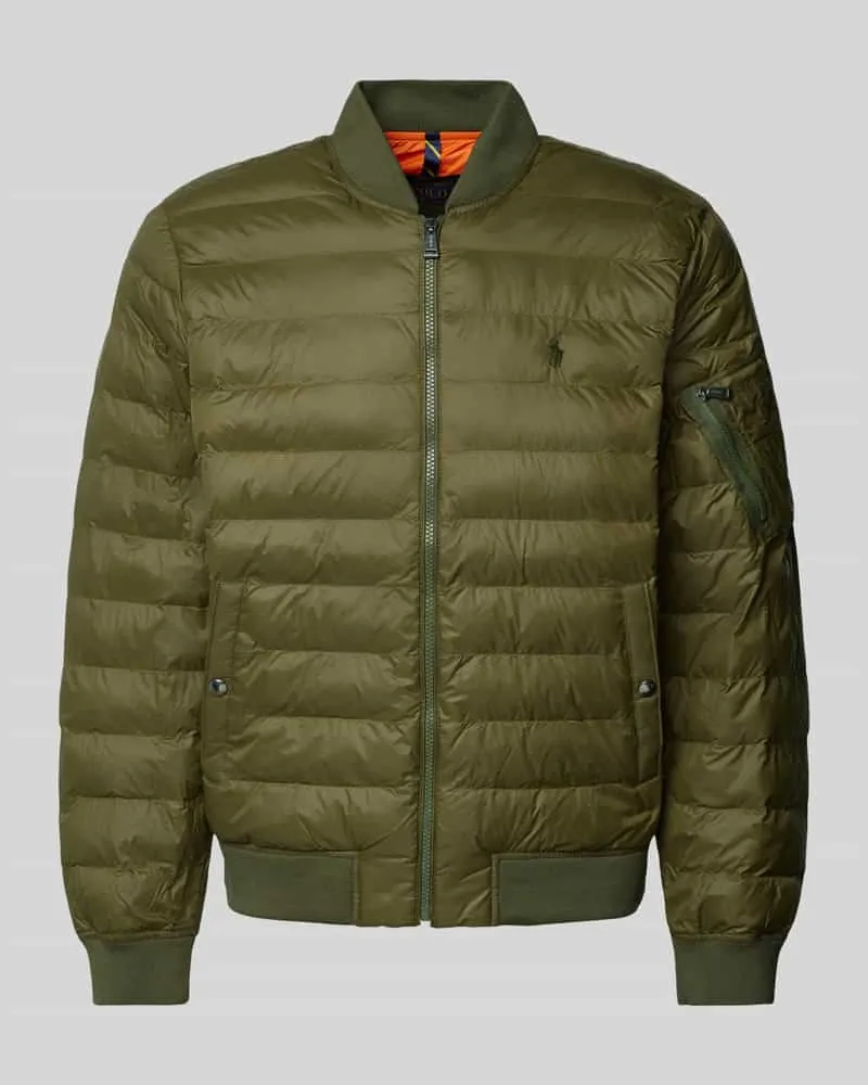 Ralph Lauren Steppjacke mit Stehkragen Modell 'TERRA Oliv