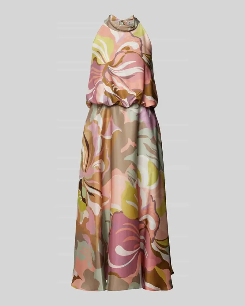 Vera Mont Cocktailkleid mit Allover-Print Rosa
