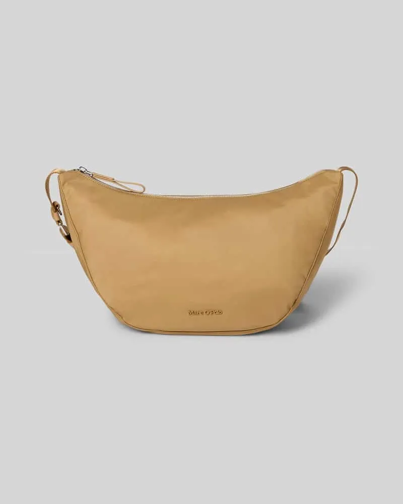 Marc O'Polo Umhängetasche in Bananenform Camel
