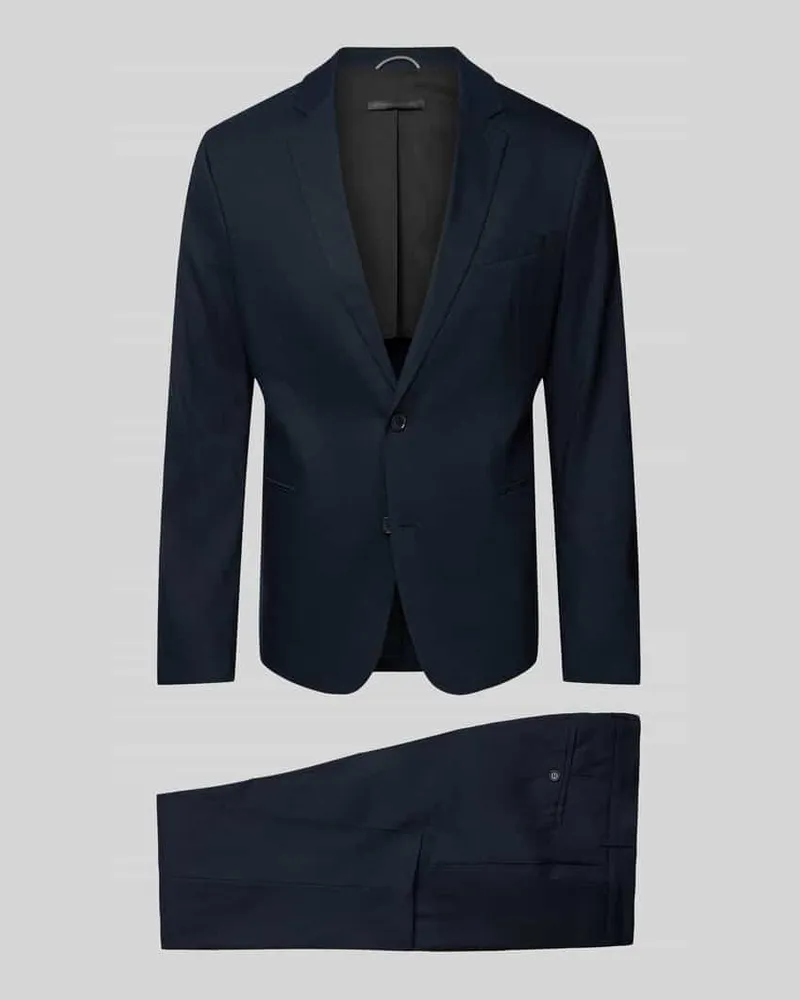 Drykorn Regular Fit 2-Knopf-Sakko aus Leinen-Mix Modell 'HURLEY Hellblau