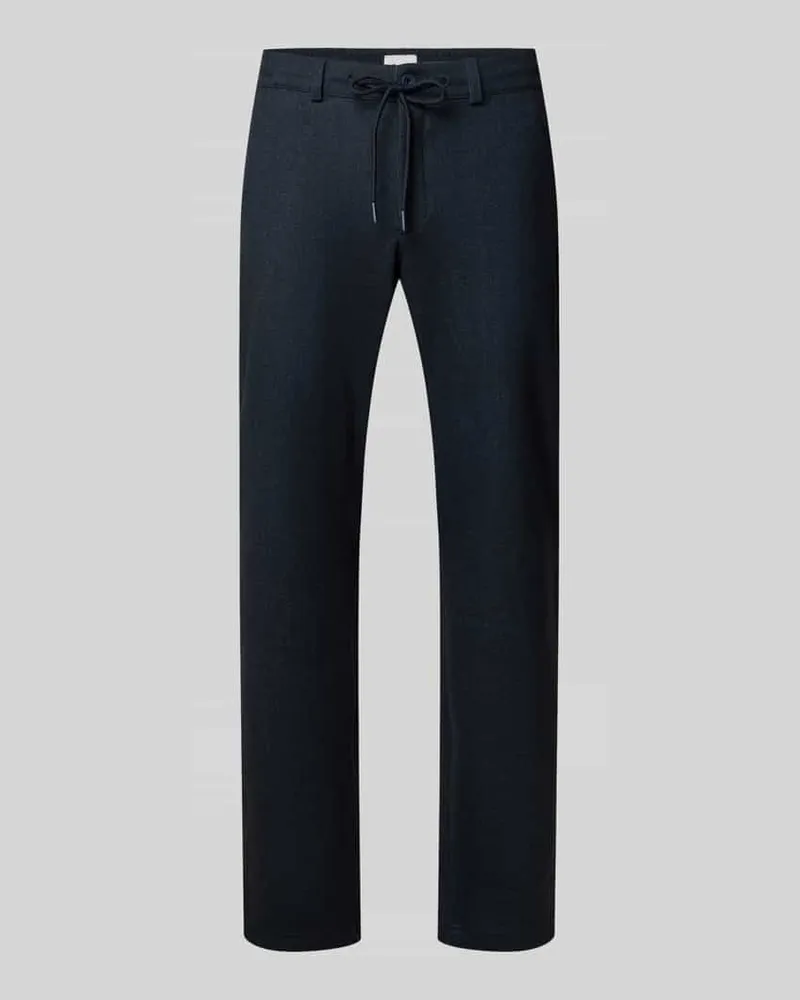 Brax Slim Fit Stoffhose mit Gesäßtaschen Modell 'Phil Marine