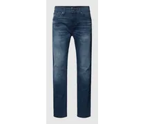 Slim Tapered Fit Jeans im 5-Pocket-Design Modell 'AUSTIN