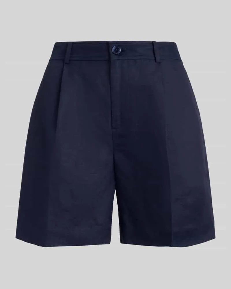 Ralph Lauren Regular Fit Chinoshorts aus Leinen-Viskose-Mix Marine