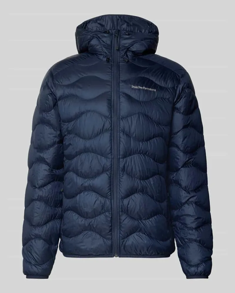 Peak Performance Steppjacke mit Label-Stitching Marine