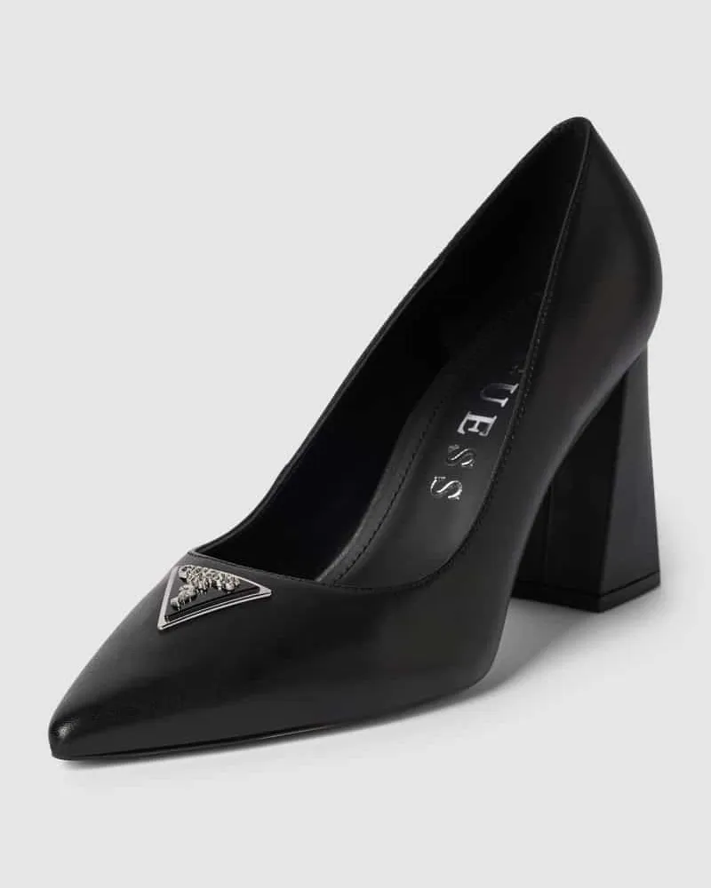 Guess High Heels mit Label-Detail Modell 'BARSON Black