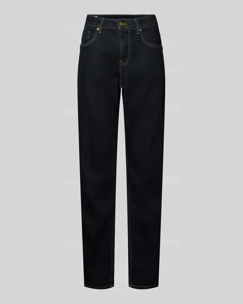 Pepe Jeans Regular Fit Straight Jeans aus Baumwoll-Mix Modell 'Cash Dunkelblau