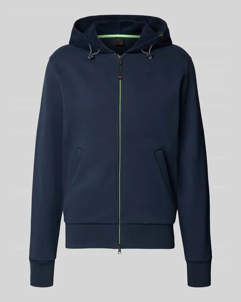 Bogner Hoodie Modell 'KANO 2' mit Zweiwege Reißverschluss Marine
