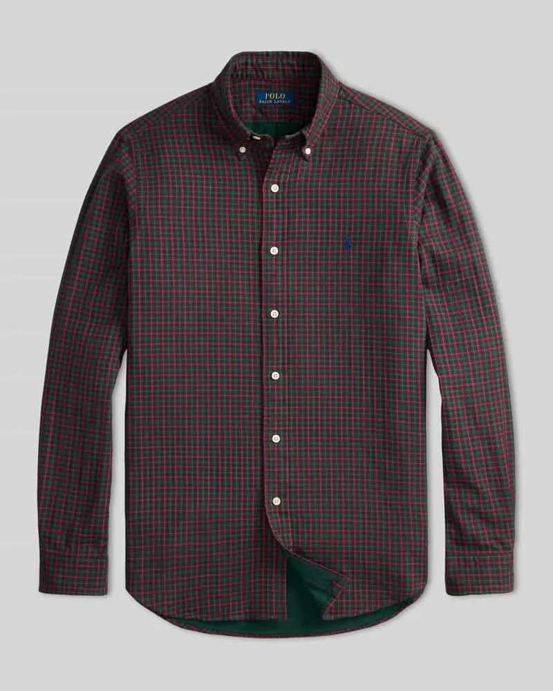 Ralph Lauren Regular Fit Freizeithemd mit Logo-Stitching Bordeaux