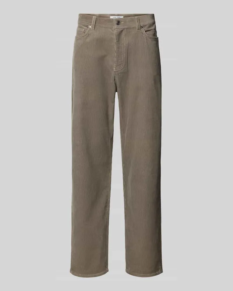 Samsøe & Samsøe Stoffhose mit 5-Pocket-Design Modell 'SAEDDIE Beige