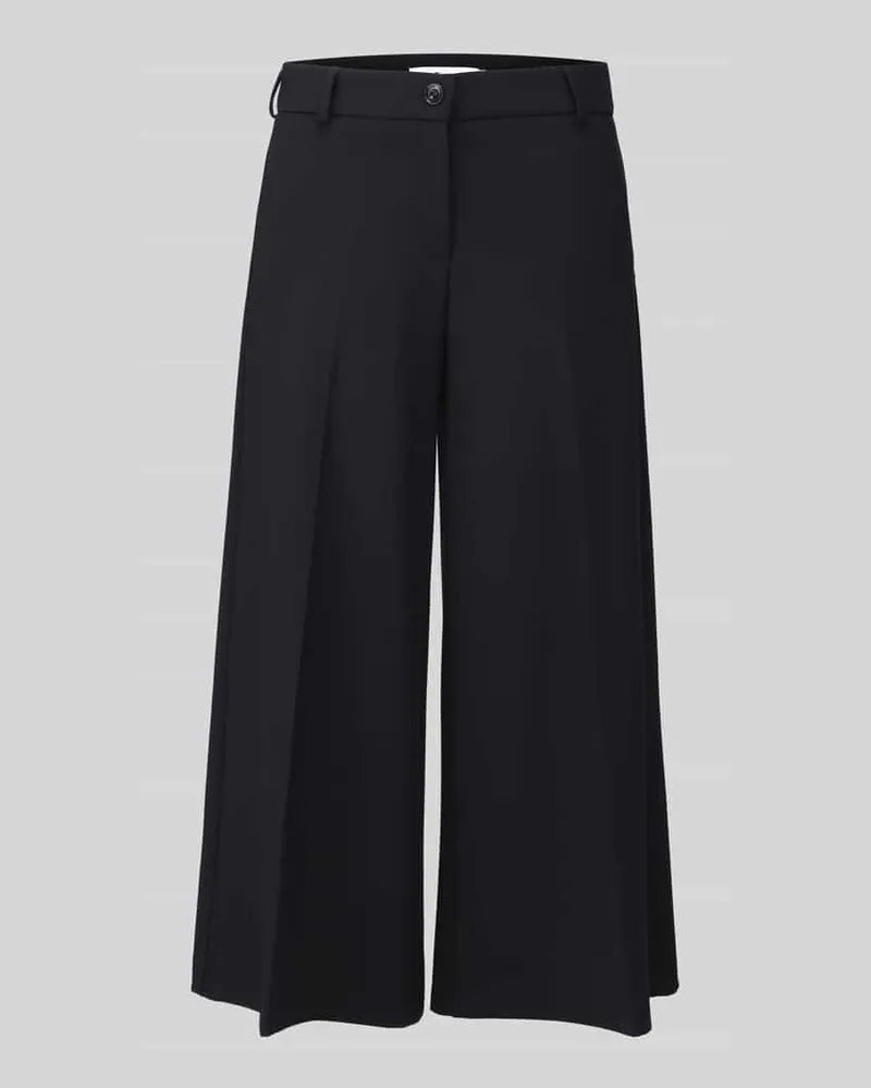 Brax Weite Hose aus Viskose-Mix Modell 'MELLI S Black