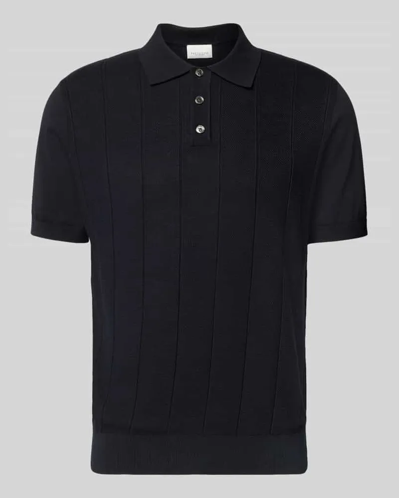 Profuomo Regular Fit Poloshirt aus Baumwolle Modell 'Pima Primo Marine