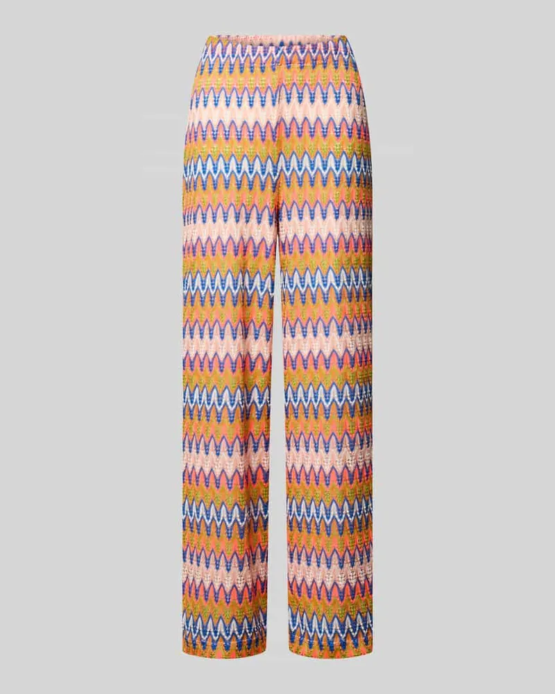 Smith & Soul Hose im Allover-Look mit elastischem Bund Neon