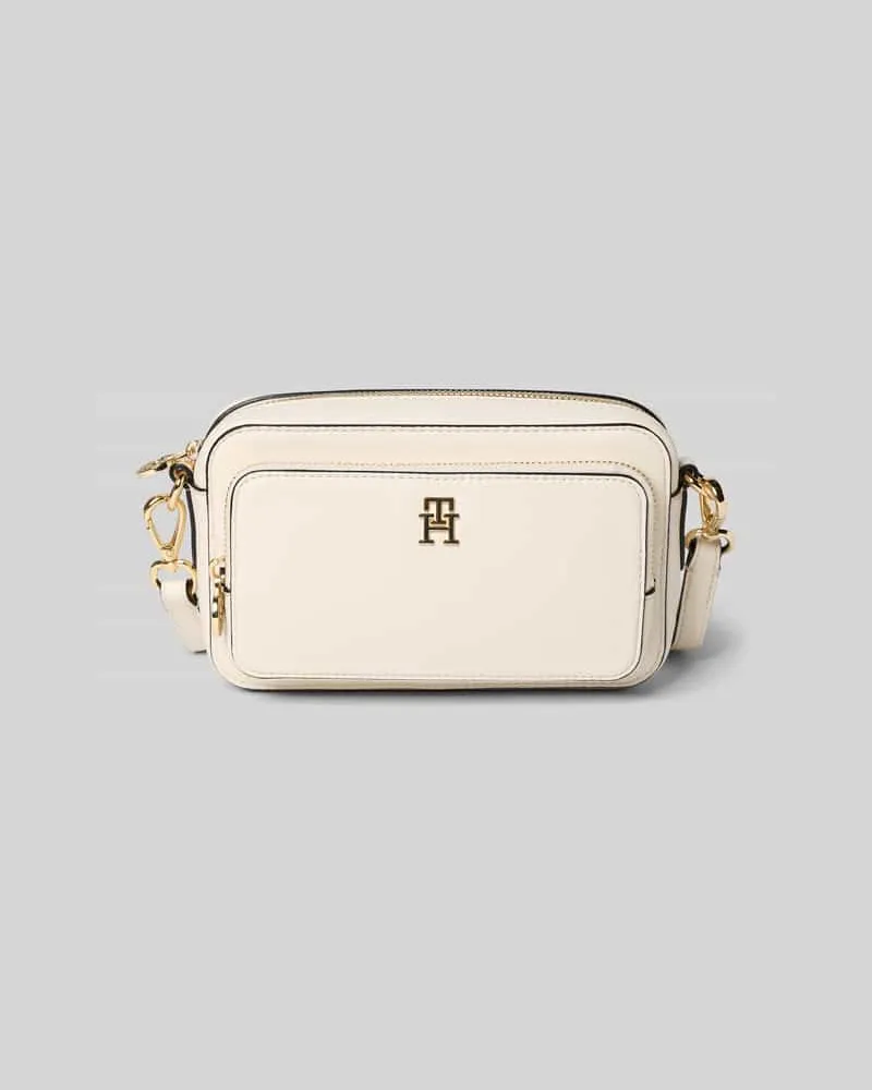 Tommy Hilfiger Umhängetasche mit abnehmbarem Schulterriemen Ecru
