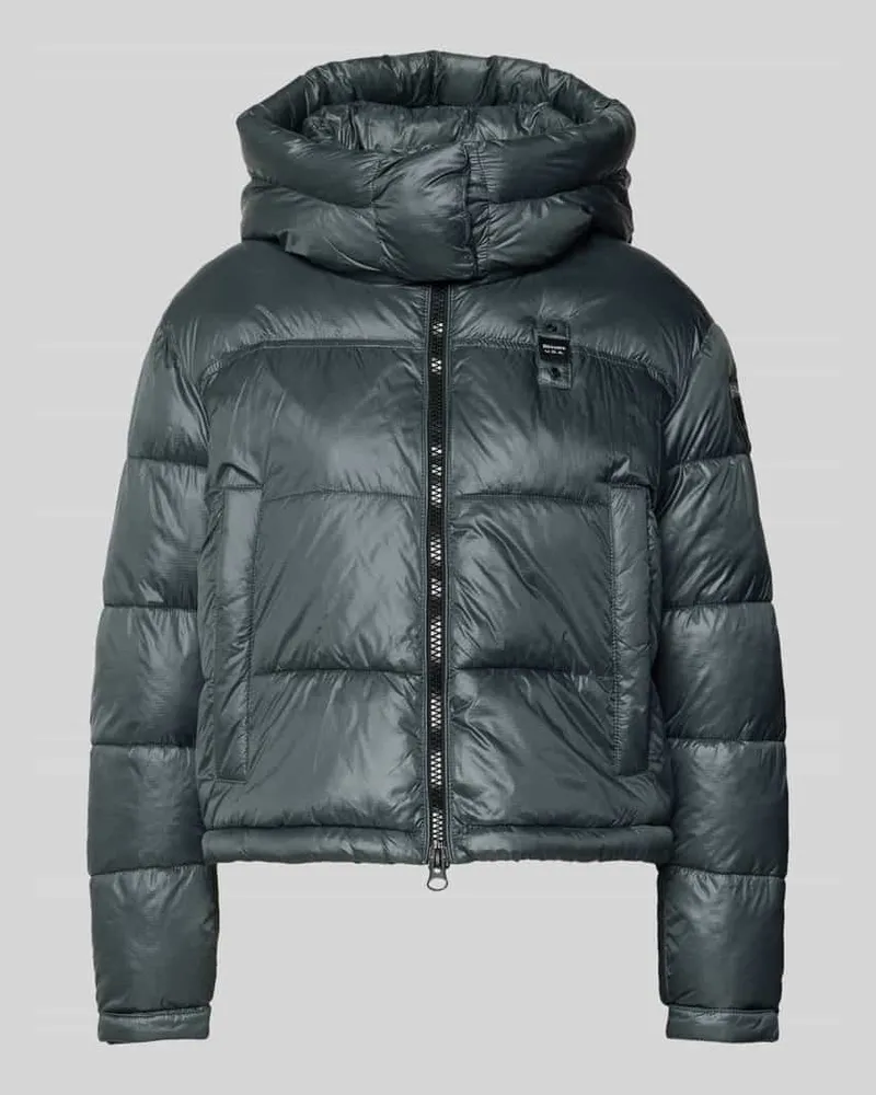 Blauer Steppjacke mit Sorona®-Füllung Modell 'GLORIA Dunkelgrau