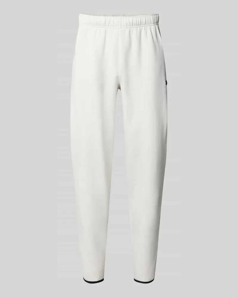 Under Armour Regular Fit Trainingshose mit Baumwoll-Anteil Modell 'Unstoppable Weiss