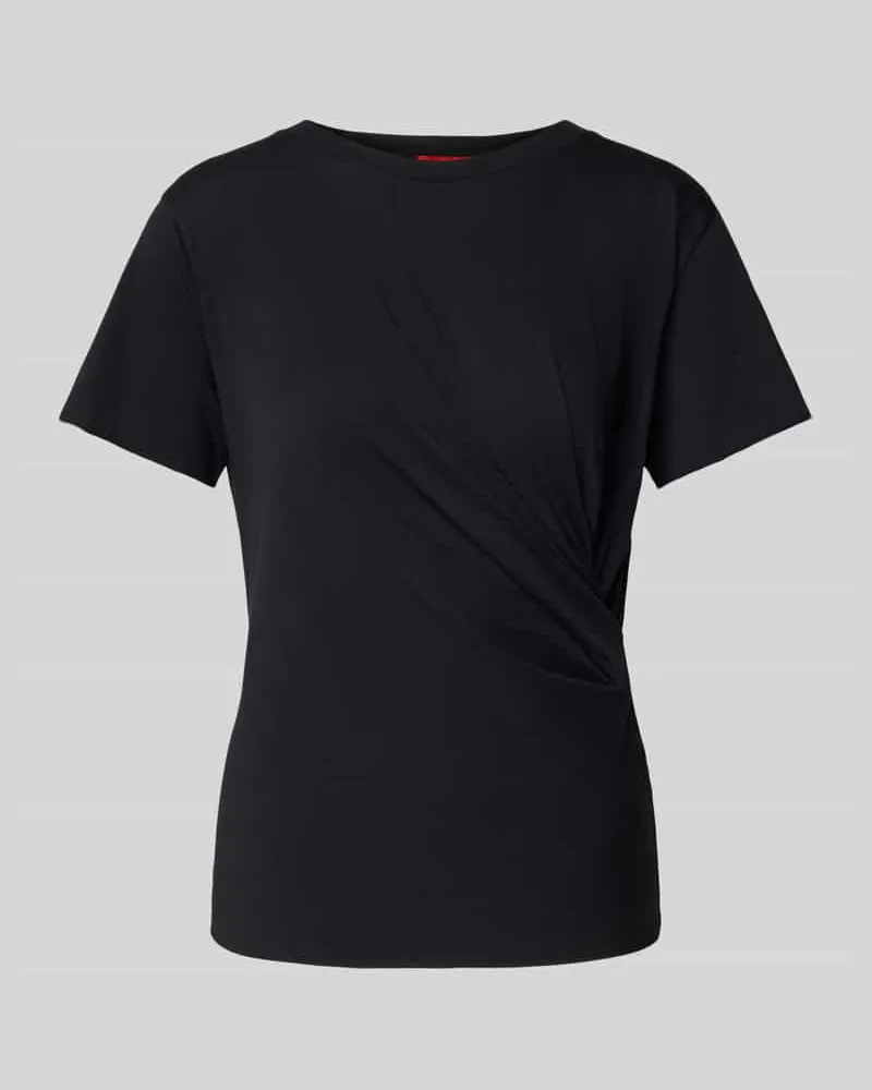 MAX&Co. T-Shirt mit Raffung Modell 'Agadir Black