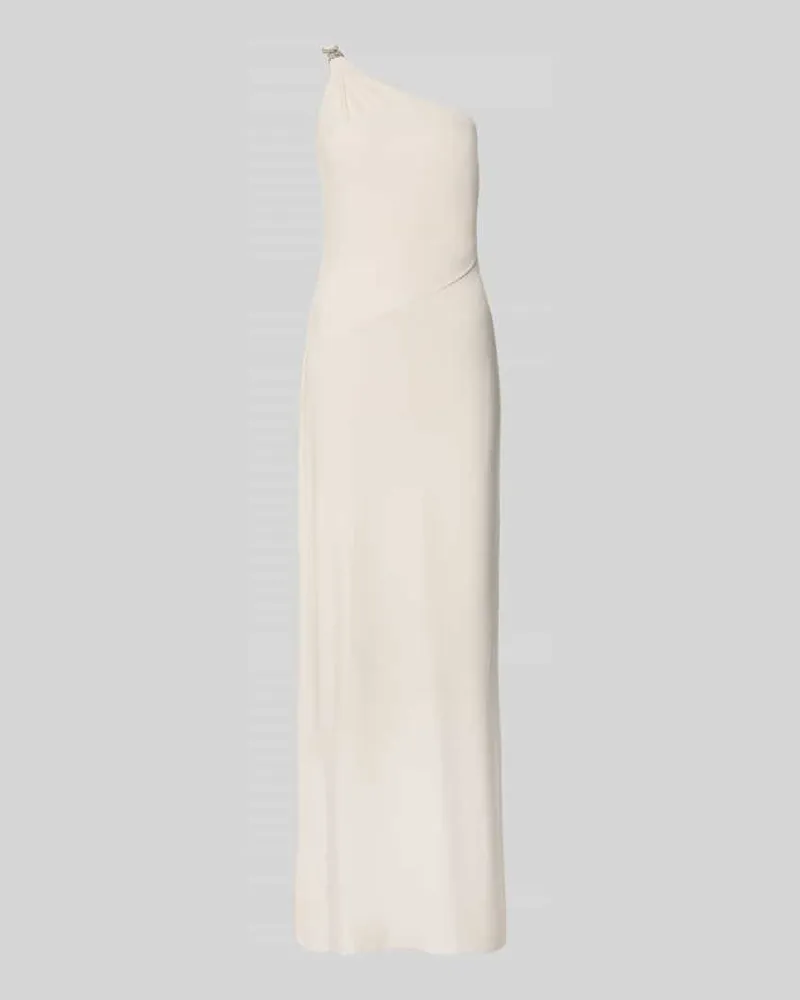 Ralph Lauren Abendkleid im One-Shoulder-Look Modell 'BELINA Beige