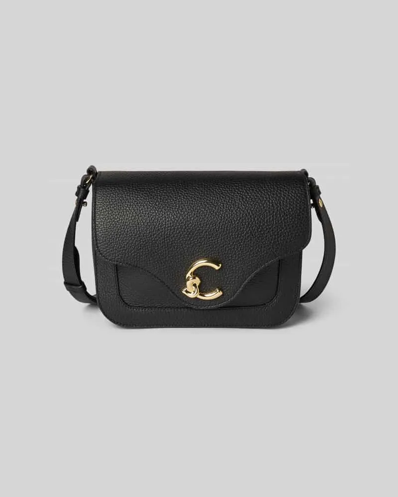 Coccinelle Crossbody Bag mit Label-Detail Black