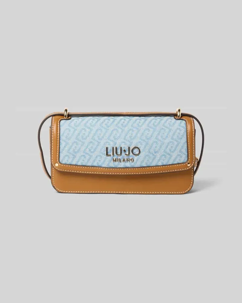Liu Jo Crossbody Bag in Leder-Optik Hellblau