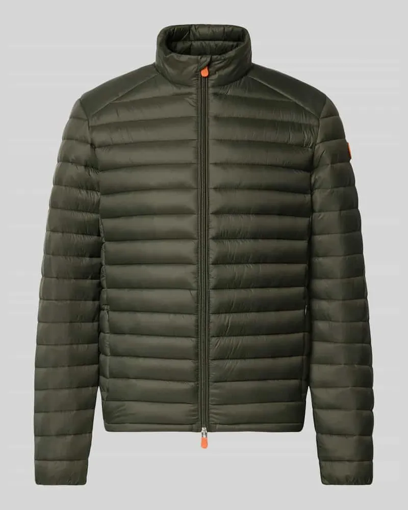 Save The Duck Steppjacke mit Zweiwege-Reißverschluss Modell 'ALEXANDER Oliv