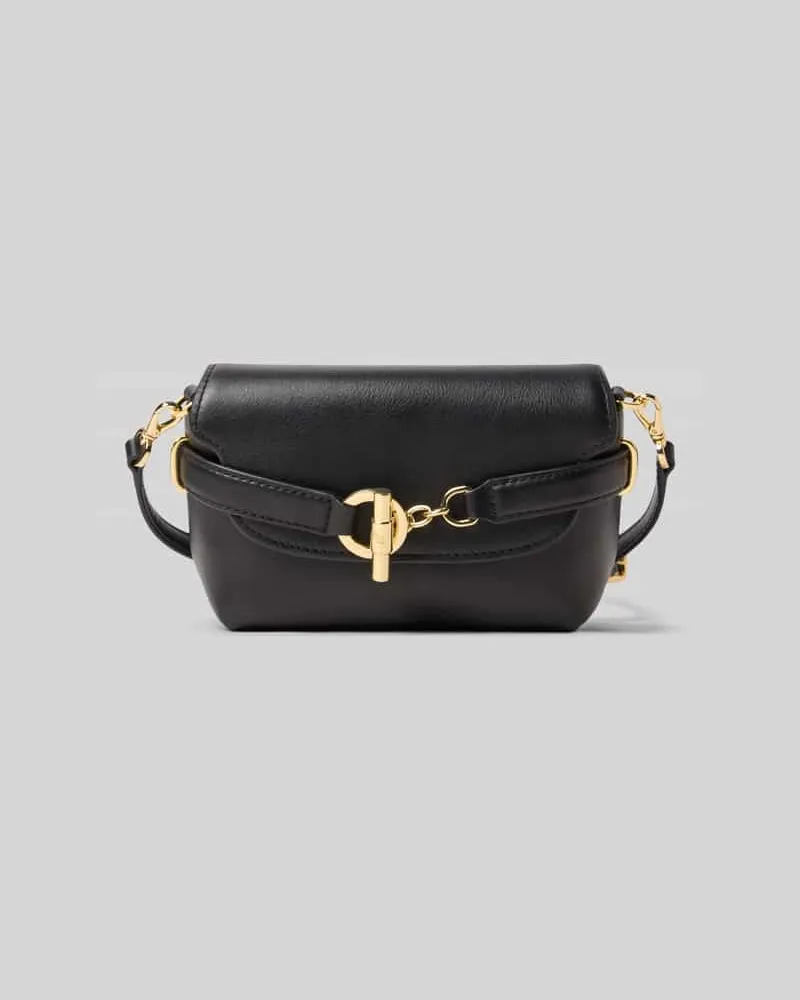 Ralph Lauren Crossbody Bag mit Label-Detail Black