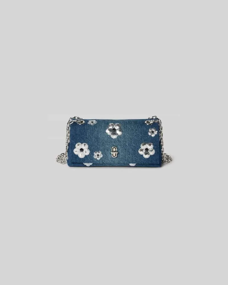 Marc Jacobs Crossbody Bag mit Label-Details Jeansblau