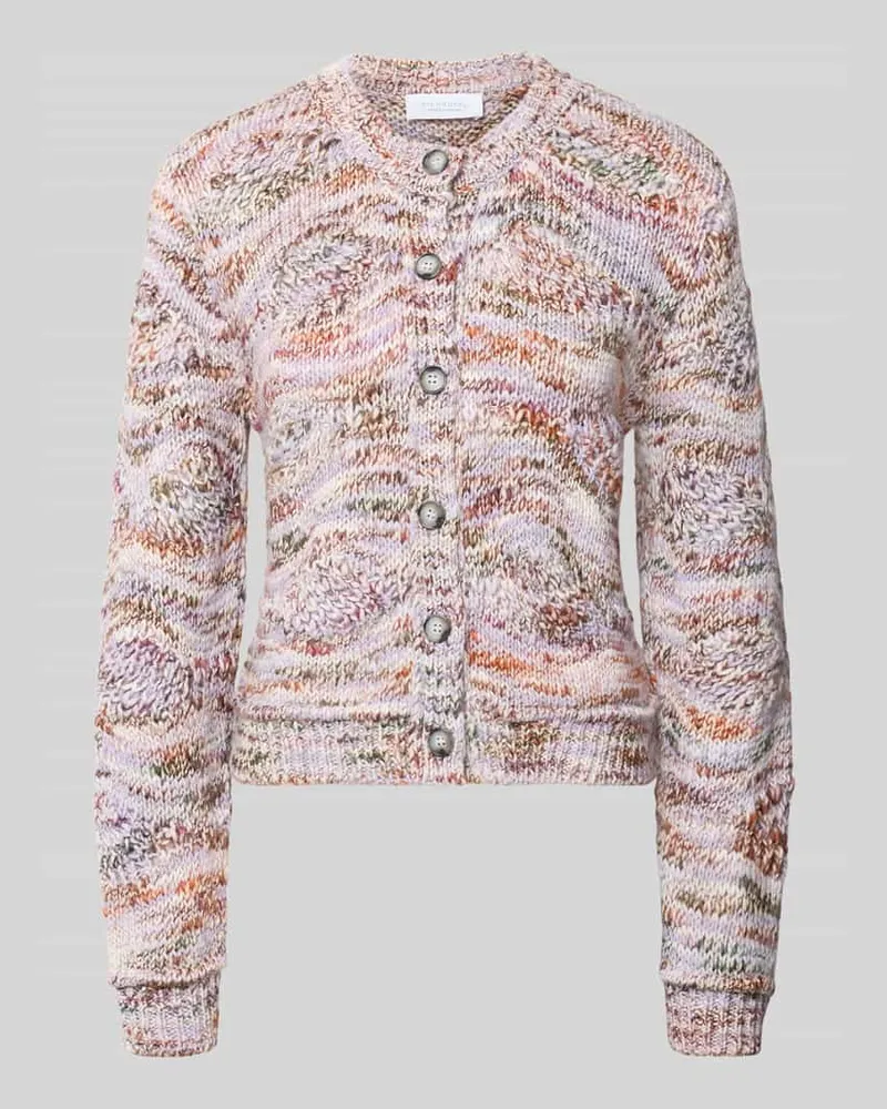 Rich&Royal Regular Fit Cardigan mit Woll-Anteil Offwhite