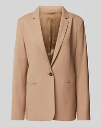 Calvin Klein Blazer aus Viskose mit Reverskragen Beige