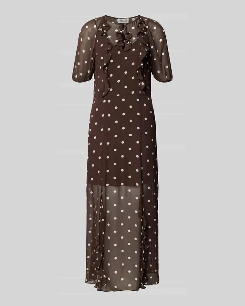 Baum und Pferdgarten Regular Fit Maxikleid mit Rüschenbesatz Hazel
